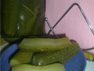 "Детские" маринованные огурчики