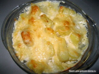 Рыбка, тушённая под соусом