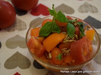 Южно-русский салат с акцентом