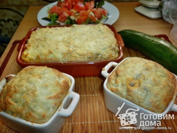 Жюльен-суфле с языком и кабачком фото к рецепту 7