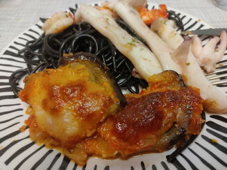 Melanzane alla Parmigiana или баклажановая лазанья