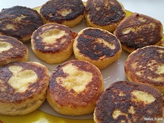 Сырники с кукурузной мукой