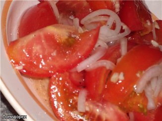 Помидоры (закусочный и салатный вариант)