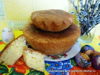 Итальянский кулич с сыром