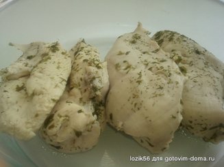 Способ приготовления вкусного отварного куриного филе