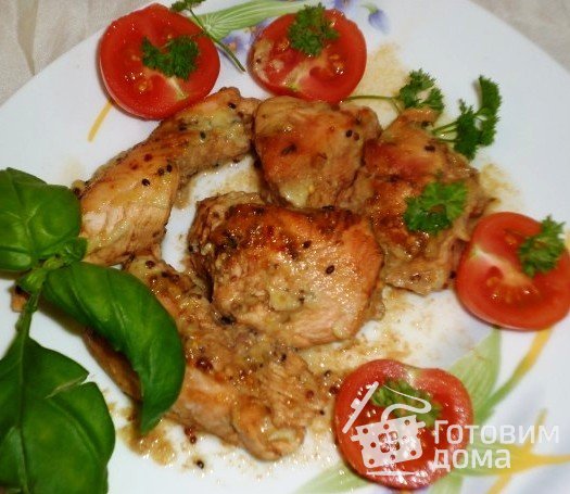 Куриная грудка в киви-соусе фото к рецепту 3