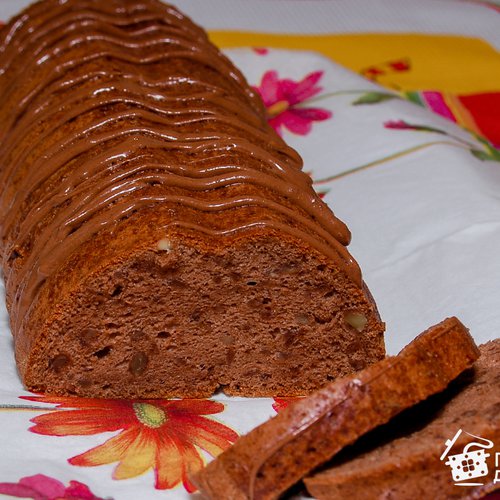 Кекс ореховый с какао