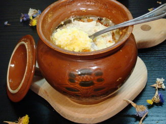 Кукурузная каша с тыквой