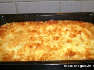 Картофельное суфле с сыром