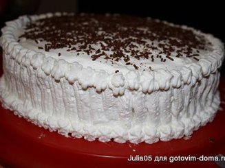 Крем из сливок (подходит для украшения тортов)