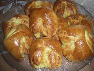 Ванильные булочки с сыром "Копытце"