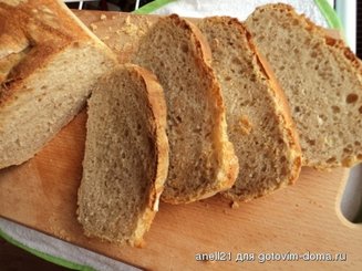 Пшеничный хлеб на ржаной закваске