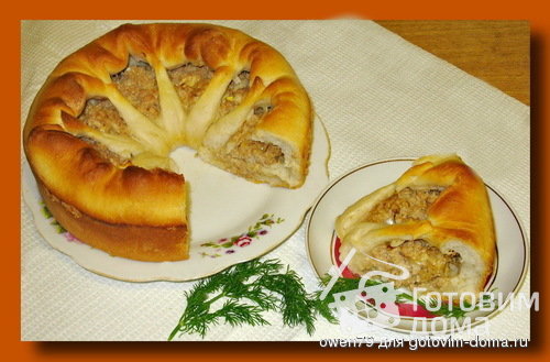 Пирог с тунцом