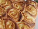 Творожные улитки начинённые пудингом и вишней от МамусьВикусь Творожные улитки начинённые пудингом и вишней от МамусьВикусь