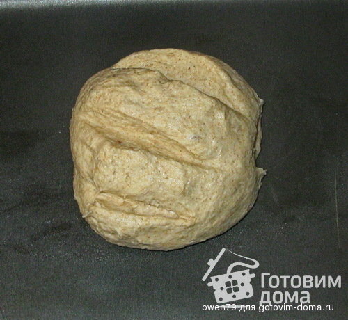 Горчичный хлеб из цельнозерновой муки с семенами льна. фото к рецепту 4