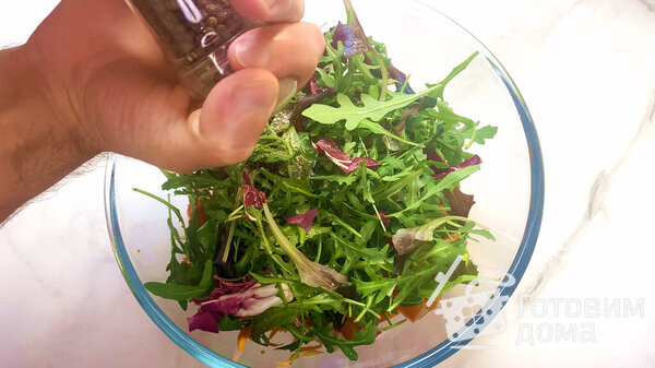 Весенний витаминный салат фото к рецепту 6
