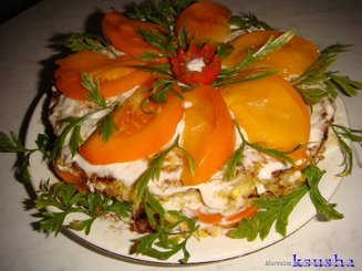 Тортик кабачковый
