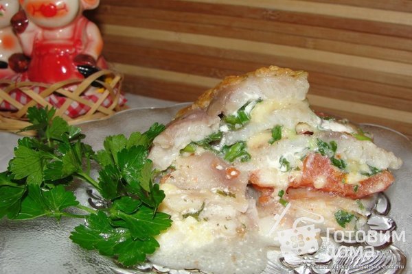 Рыбный торт с филе пангасиуса фото к рецепту 8