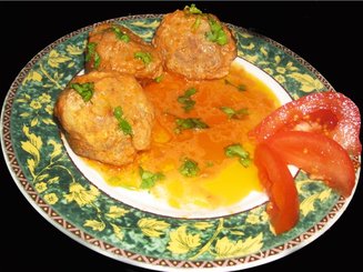Ёжики мясные (вариант тефтелей)