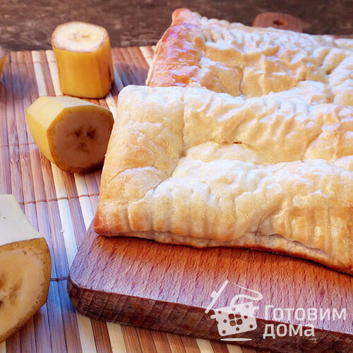 Вкусные Творожно-Банановые Слойки.