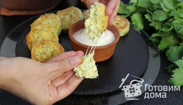 Сырники с сыром и зеленью фото к рецепту 12