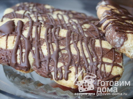 Печенье &quot;Шахматное&quot; фото к рецепту 1