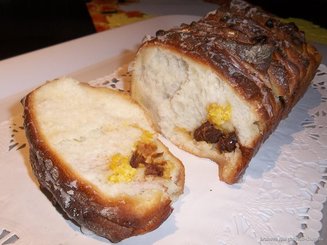 Апельсиновый хлеб с изюмом (сладкий)