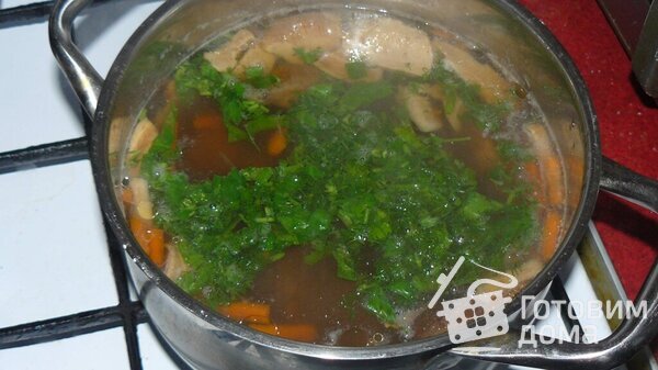 Суп с сушеными грибами фото к рецепту 6