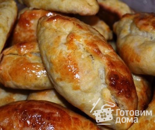 Пирожки с курагой