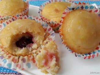 Весенние кексы с лимоном