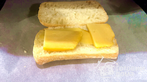 Сэндвич с жареным яйцом в чиабатте фото к рецепту 9
