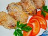 Куриные крылышки, жаренные в кокосовой стружке