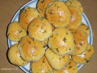 Пампушки чесночные