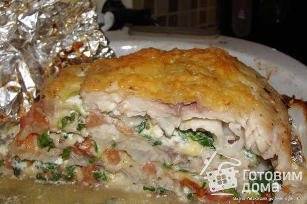 Рыбный торт с филе пангасиуса фото к рецепту 7