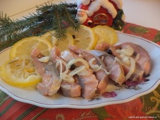 Маринованный лосось