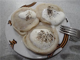 Борек (туркменские пельмени, один из вариантов)