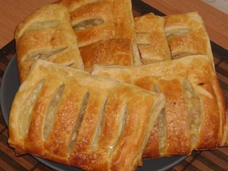 Слойки "Яблочные жалюзи"