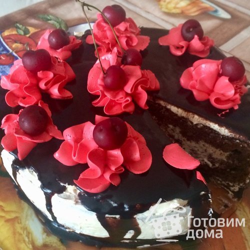 Торт пьяная вишня