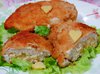 Куриная грудка, фаршированная ананасами и сыром