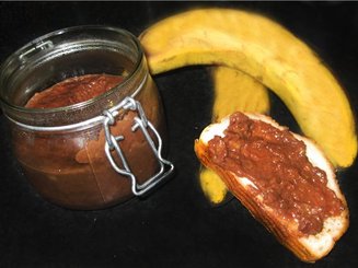 Банановый шоколадный джем