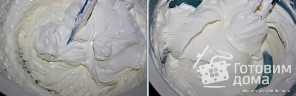 Творожно-сливочный торт с малиной фото к рецепту 4