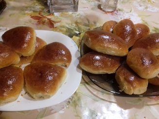 Пирожки с луком и яйцом. Вкусное дрожжевое тесто