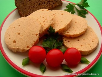 Домашняя вареная колбаса из курицы