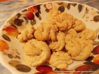 Домашнее печенье (из мясорубки)