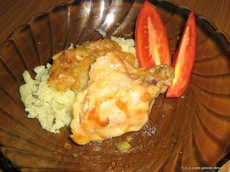 Жаркое из курицы по-еврейски