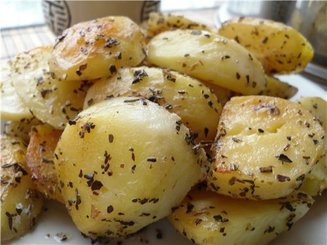 Печеный картофель "По-кипрски"