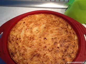 Три четыре пять шесть (пирог капустный заливной)