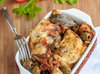 Курица, тушенная с оливками и лимоном