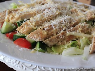 Салат "Цезарь" с курицей