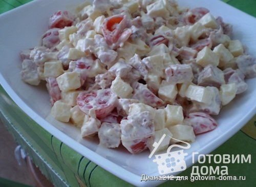 Салат с копченной курицей &quot;Аппетит&quot;